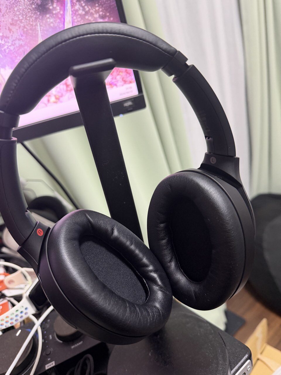 使用7年目のWH-1000XM3のイヤーパッドの状態